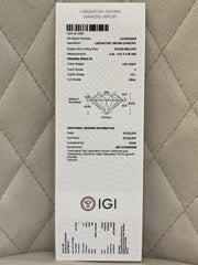 Silent Bloom 1ct Lab Diamond Earring | GEMSURE