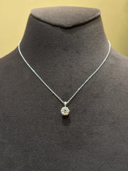 Midnight Dune 2ct Lab Diamond Pendant | GEMSURE