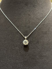 Midnight Dune 2ct Lab Diamond Pendant | GEMSURE
