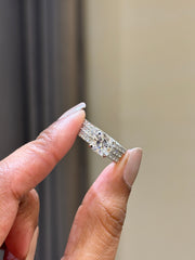 Celestial Bloom 1.5ct Lab Diamond Ring | GEMSURE