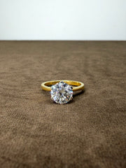 Sacred Bloom 2ct Lab Diamond Ring | GEMSURE