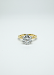 Sacred Bloom 2ct Lab Diamond Ring | GEMSURE
