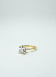 Sacred Bloom 2ct Lab Diamond Ring | GEMSURE