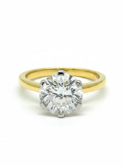 Sacred Vale 1.5ct Lab Diamond Ring | GEMSURE
