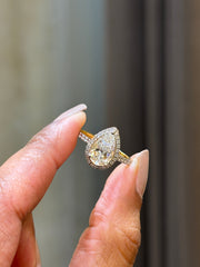 Aurora Pact 1.5ct Lab Diamond Ring | GEMSURE