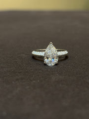 Hidden 2ct Harmony Lab Diamond Ring | GEMSURE