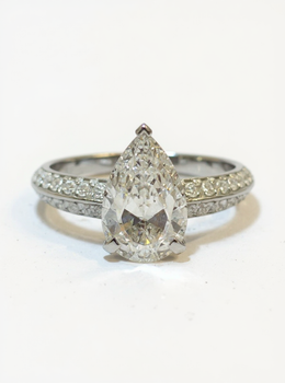 Hidden 2ct Harmony Lab Diamond Ring | GEMSURE