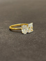 Silent Verse Lab Diamond Ring | GEMSURE