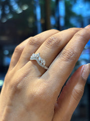 Infinity Allure Lab Diamond Ring | GEMSURE