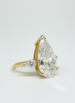 Velvet Halo 10 Lab Diamond Ring | GEMSURE