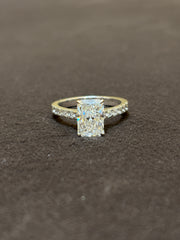 Scarlet 1.9ct Horizon Lab Diamond Ring | GEMSURE