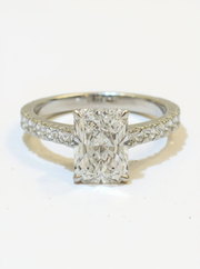 Scarlet 1.9ct Horizon Lab Diamond Ring | GEMSURE