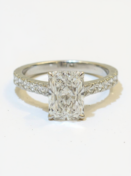 Scarlet 1.9ct Horizon Lab Diamond Ring | GEMSURE
