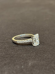 Scarlet 1.9ct Horizon Lab Diamond Ring | GEMSURE