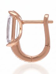 Caelis Edge Lab Diamond Earring | GEMSURE