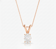 Khushoka Pitara – Oval Cut Diamond Set | GEMSURE
