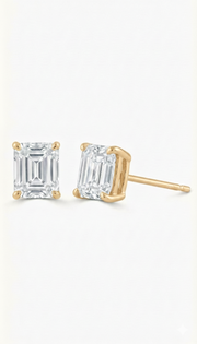 Khushoka Pitara – Emerald Cut Diamond Set | GEMSURE