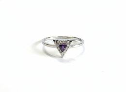 Qyveris Lab Grown Diamond Ring in 18kt Gold Vermeil | GEMSURE