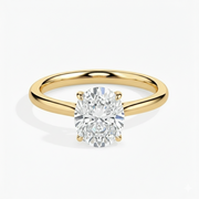Khushoka Pitara – Oval Cut Diamond Set | GEMSURE