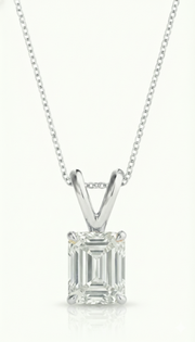 Khushoka Pitara – Emerald Cut Diamond Set | GEMSURE