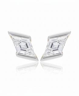 Seriq Frame Lab Diamond Earring | GEMSURE