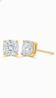 Khushoka Pitara – Cushion Cut Diamond Set | GEMSURE