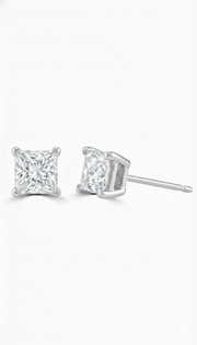 Khushoka Pitara – Princess Cut Diamond Set | GEMSURE