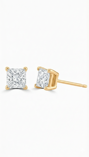 Khushoka Pitara – Princess Cut Diamond Set | GEMSURE