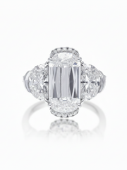 Corixa Fold Lab Diamond Ring | GEMSURE