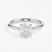 Khushoka Pitara – Oval Cut Diamond Set | GEMSURE