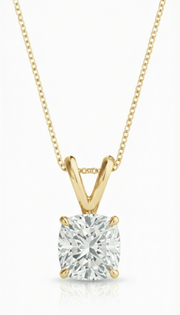 Khushoka Pitara – Cushion Cut Diamond Set | GEMSURE