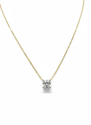 True Bloom 1.5ct Lab Diamond Pendant | GEMSURE