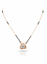 Serene Horizon Lab Diamond Mangalsutra | GEMSURE