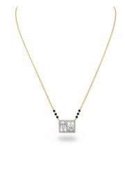Celestial Mirage Lab Diamond Mangalsutra | GEMSURE