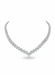 Twilight Shimmer Lab Diamond Necklace | GEMSURE
