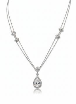 Dusk Memory Lab Diamond Necklace | GEMSURE