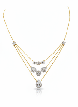 Eternal Charm Lab Diamond Necklace | GEMSURE