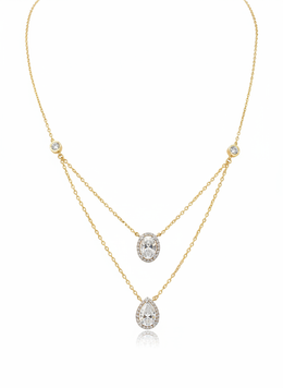 Serene Horizon Lab Diamond Necklace | GEMSURE