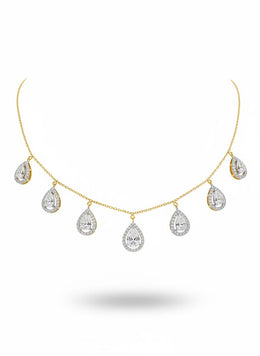 Starlight Glow Lab Diamond Necklace | GEMSURE