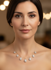 Starlight Glow Lab Diamond Necklace | GEMSURE