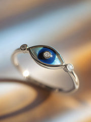 Divine Vision Lab Diamond Evil Eye Ring | GEMSURE