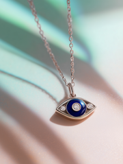 Eternal Watch Lab Diamond Evil Eye Pendant | GEMSURE