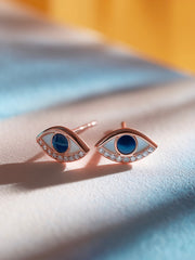Infinite Watch Lab Diamond Evil Eye Earring | GEMSURE