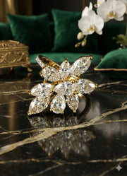Ivory Crest Lab Diamond Ring | GEMSURE