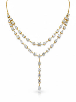 Tyra Bloom Lab Diamond Necklace | GEMSURE