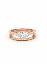 Radiant Charm Lab Diamond Ring | GEMSURE
