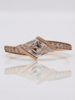 Selune Line Lab Diamond Ring | GEMSURE