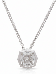 Aevyn Trace Lab Diamond Pendant | GEMSURE
