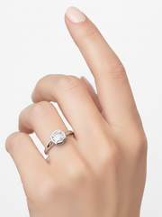 Kyvara Bond Lab Diamond Ring | GEMSURE