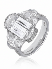 Corixa Fold Lab Diamond Ring | GEMSURE